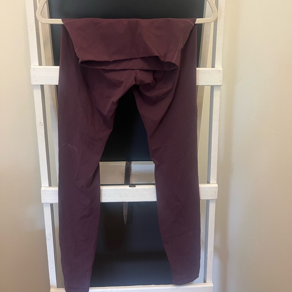 lululemon athletica Burgundy Leggings